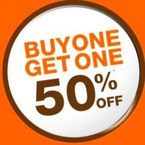 BOGO 50% Off All Items under $15!